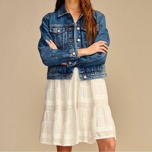 Lucky Brand Tomboy Trucker Jean Jacket